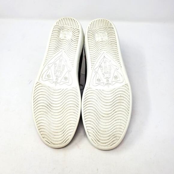 Gucci GG Supreme Monogram Logo Strawberry Lace Up Sneaker 433900 Size 37 US 7 - Picture 8 of 12